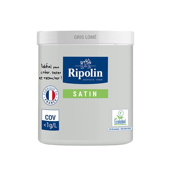 RIPOLIN - Testeur Peinture - Déco Esprit Déco - Gris Lomé 75ml - large