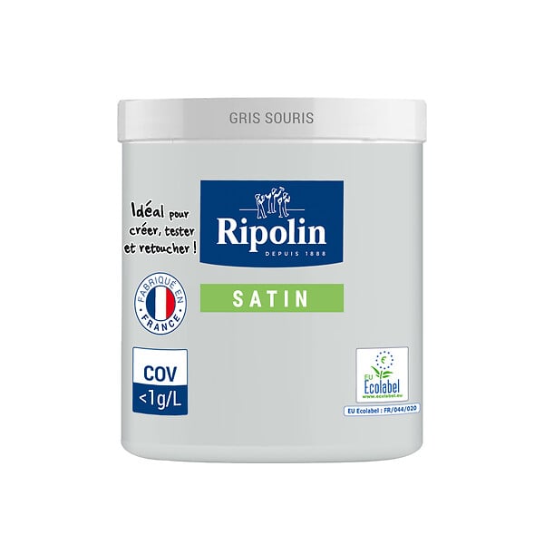 RIPOLIN - Testeur Peinture RIPOLIN Esprit Déco Gris Souris 75ml - large