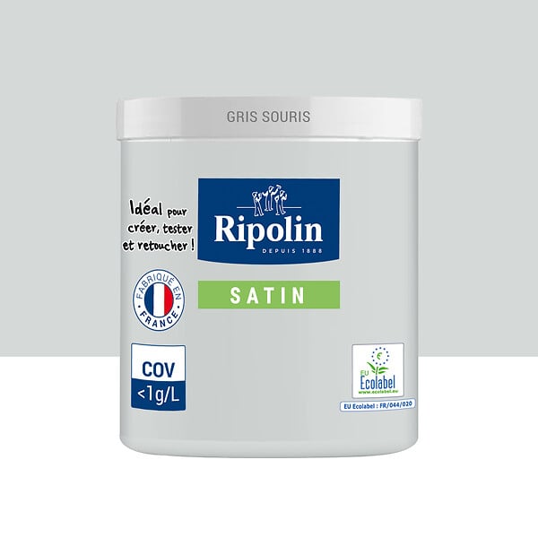 RIPOLIN - Testeur Peinture RIPOLIN Esprit Déco Gris Souris 75ml - large