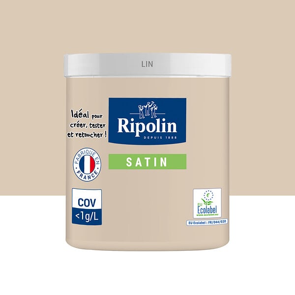 RIPOLIN - Testeur Peinture RIPOLIN Esprit Déco Lin Satin 75Ml - large