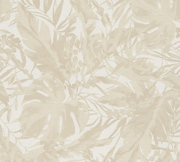 AS CREATION - Pv/int soie vegetale beige - large