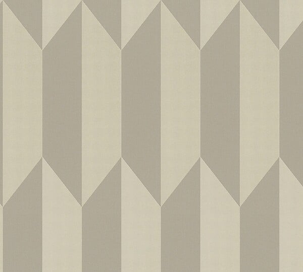 AS CREATION - Pv/int geo 3d gris/or - large
