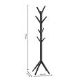 5FIVE - Porte mant bois 8t noir woody - vignette