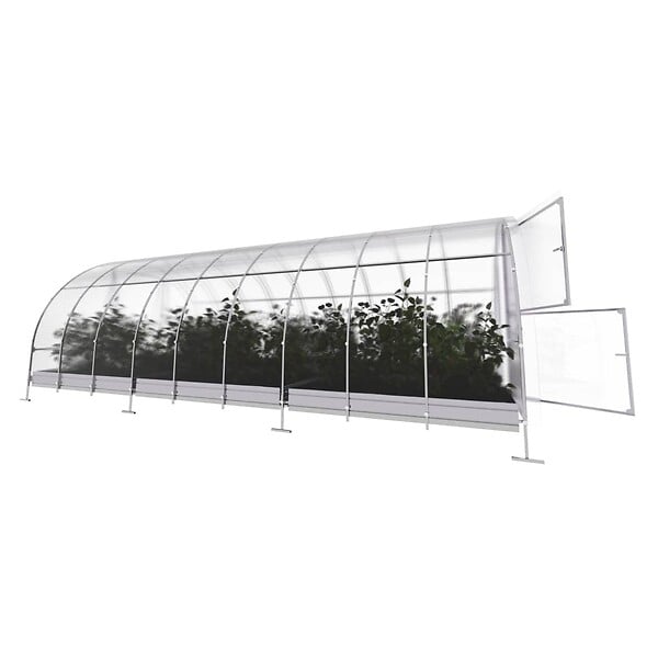 KLASIKA GREENHOUSES - Serre de jardin KLASIKA EASY 3 x 6 m (18 m²), 4 mm avec revêtement en polycarbonate - large