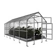 KLASIKA GREENHOUSES - Serre de jardin KLASIKA BERNARD 2,35 x 5 m (11,75 m²), 6 mm avec revêtement en polycarbonate - vignette