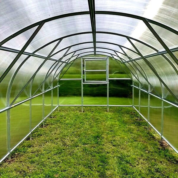 KLASIKA GREENHOUSES - Serre de jardin KLASIKA BALTIC LT 3 x 12 m (36 m²), 6 mm avec revêtement en polycarbonate - large