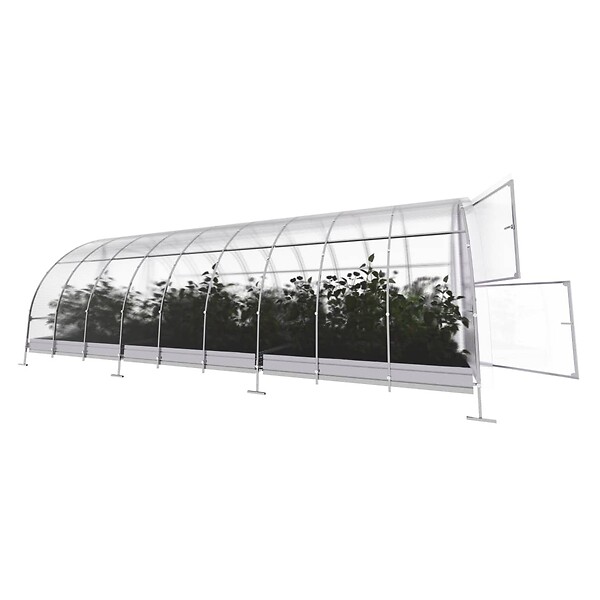 KLASIKA GREENHOUSES - Serre de jardin KLASIKA EASY 3 x 6 m (18 m²), 6 mm avec revêtement en polycarbonate - large