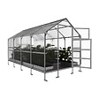 KLASIKA GREENHOUSES - Serre de jardin KLASIKA BERNARD 2,35 x 4 m (9,4 m²), 4 mm avec revêtement en polycarbonate - vignette
