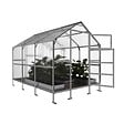 KLASIKA GREENHOUSES - Serre de jardin KLASIKA BERNARD 2,35 x 3 m (7,05 m²), 6 mm avec revêtement en polycarbonate - vignette