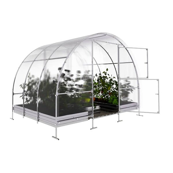 KLASIKA GREENHOUSES - Serre de jardin KLASIKA EASY 3 x 2 m (6 m²), 4 mm avec revêtement en polycarbonate - large