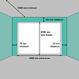 SPADONE - Porte de garage sectionnelle grise motorisée l.300 x H.200 cm x Ep.40 mm Polygrain - vignette