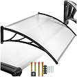 TECTAKE - Marquise blanc transparent - vignette