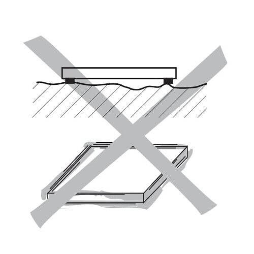 KERN SOHN - Kern - Plate-forme KFP-V20, portée max 60 kg lecture 2 g surface de pesée 500x400x137 mm - KFP 60V20LM Kern sohn - large
