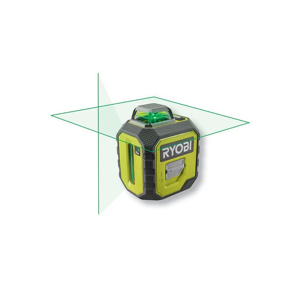 RYOBI - Laser 360° vert - Canne télescopique RYOBI - RB360GLL-K - large