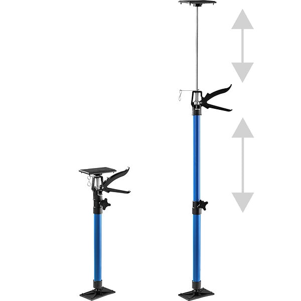TECTAKE - 4 Etai de Soutien Télescopique de Porte de 51 cm à 115 cm - large