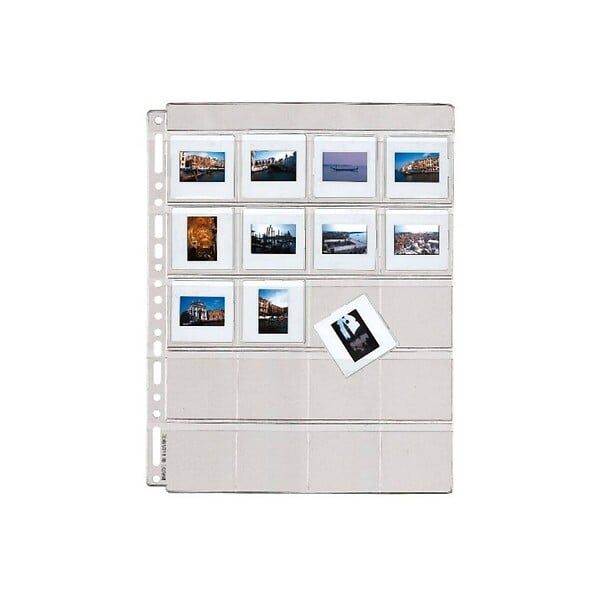 CEANOTHE - M56 10 feuillets de classement pour diapositives 5x5 cm - large