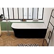 DISTRIBAIN - Baignoire îlot D-Sicilia Black - 1700 x 780 x 600 mm - vignette