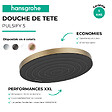 HANSGROHE - Douche de tête Pulsify S 260 EcoSmart Bronze brossé - vignette