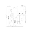 DISTRIBAIN - Colonne de douche hydromassante GA006-2 - vignette