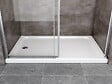 LANERI - Porte De Douche De 8 Mm Pour Installation En Niche H.190 Avec Ouverture Coulissante Et Rèversible – 200 Cm - vignette