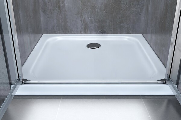 LANERI - Porte De Douche De 6 Mm Ouverture À Battant  – 87-90 Cm - large