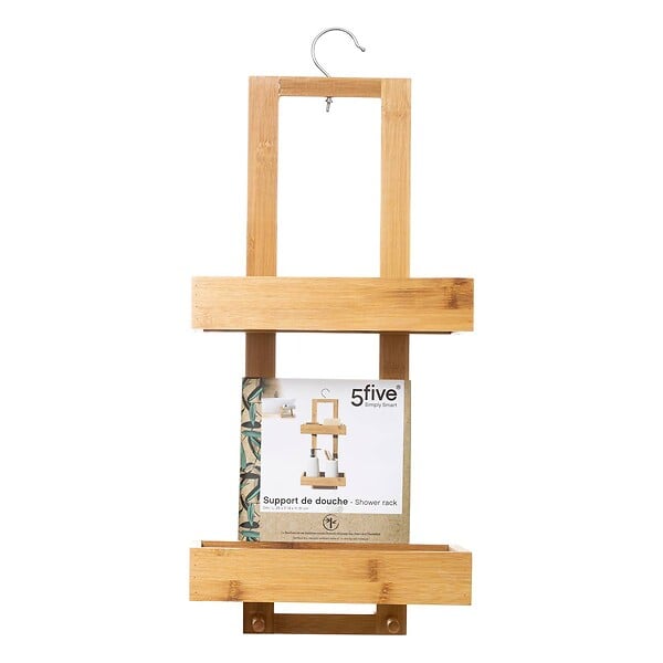 5 FIVE SIMPLY SMART - Serviteur de douche 2 niveaux en Bambou - large