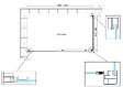 LANERI - Douche De 6 Mm Avec Un Paroi Fixe Laterale Et Une Porte Coulissante (receveur Non Inclu)  – 67,5-70 Fixe X 125-130 Coulissante - vignette