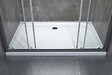 LANERI - Porte De Douche De 6 Mm Pour Installation En Niche Avec Quatre Portes Et Ouverture Centrale H.190 -  153-158 - vignette