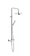 NOBILI - Colonne de douche thermostatique TONDA avec douchette stylo - Coloris: Chromé brillant - vignette