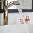 JACOB DELAFON - Mitigeur lavabo haut Cléo 1889 or beige - vignette