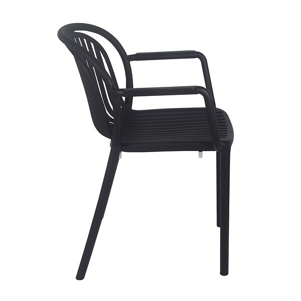 OVIALA - Fauteuil de terrasse noir - Copenhague - large