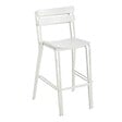 OVIALA - Chaise haute de terrasse blanche - Almada - vignette