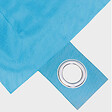 OVIALA - Housse vide de pouf de jardin en polyester azul 140 x 120 cm - Solys - vignette