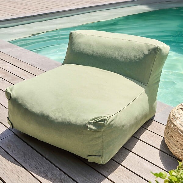 OVIALA - Salon de jardin modulable 5 places vert cactus - Mixi - large