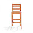 OVIALA - Chaise haute en bois d'eucalyptus  - Anglet - vignette