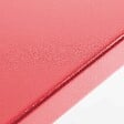 OVIALA - Table haute de jardin en acier rouge - New York - vignette