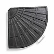 OVIALA - Dalle de parasol lestée 14 kg - Solys - vignette
