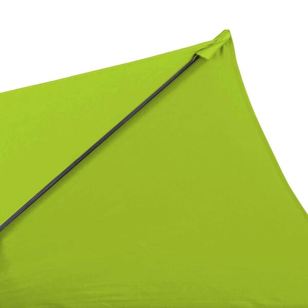 OVIALA - Toile pour parasol droit 3m vert - Matera - large