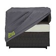 OVIALA - Housse de fauteuil de jardin polyester 75 x 75 x 60 cm grise - Cov'Up - vignette
