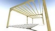 MA PERGOLA BOIS - Pergola bois • 10m x 4m • indépendante • sens largeur - vignette