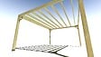 MA PERGOLA BOIS - Pergola bois • 5m x 4m • indépendante • sens largeur - vignette