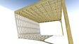 MA PERGOLA BOIS - Pergola bois • 5m x 4m • adossée • sens largeur • platelage bois - vignette