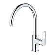GROHE - Lot de 2 mitigeurs cuisine Bauloop chromé - vignette