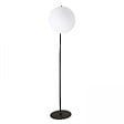 OVIALA - Lampadaire arche polyéthylène noir - Blow - vignette
