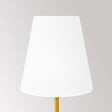 OVIALA - Lampadaire en acier jaune - Bell - vignette
