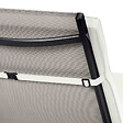 OVIALA - Coussin bain de soleil polyester écru 186x53x5 cm - Picchu - vignette