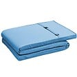 OVIALA - Lot de 2 coussins bain de soleil polyester bleu 186 x 53 x 5 cm - Picchu - vignette