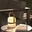 ATMOSPHERA - Lampe d'extérieur LED rechargeable USB Luminosité variable D 14,5 x H 27 cm - vignette