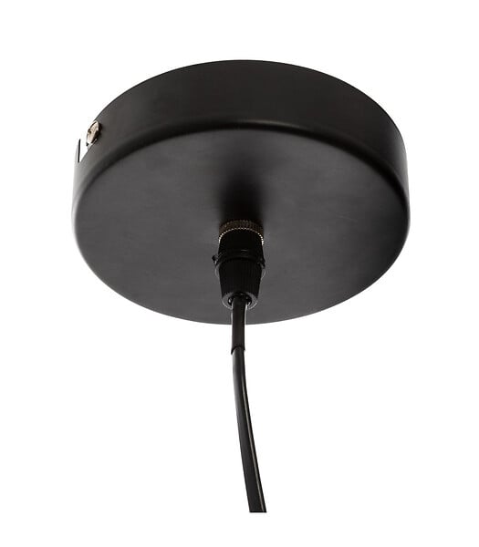 ATMOSPHERA - Luminaire Suspension en Verre texturé D 20 cm - large