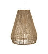 ATMOSPHERA - Luminaire Suspension Corde en Jute caramel D 34 cm - vignette
